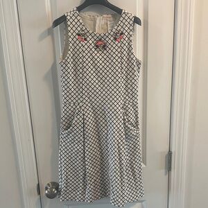 Crewcuts Black and White Formal Kids Dress